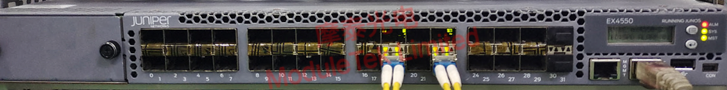  Schematic diagram of optical module accessing the switch