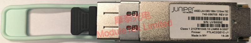 JUNIPER QSFP-40G-LX4 Optical Module Physical Picture
