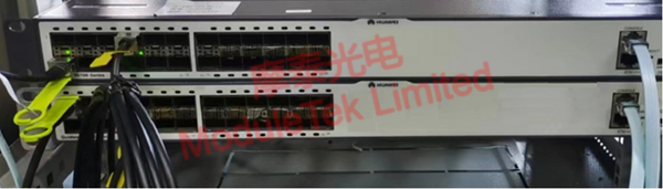 Stacking member switch connections