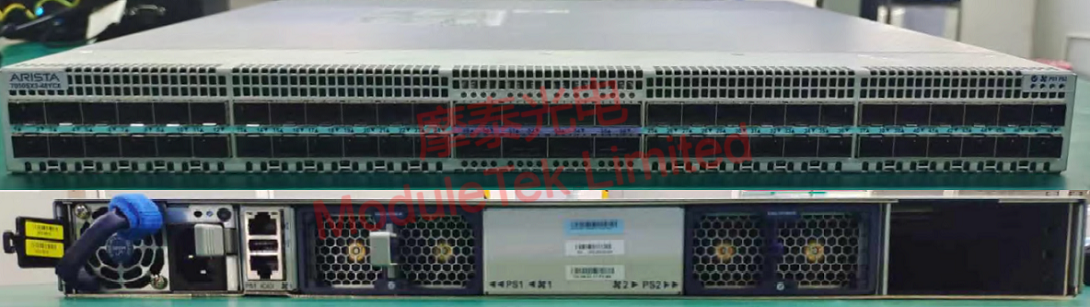 DCS-7050SX3-48YC8-R switch front and rear panels