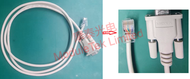 MOXA serial cable