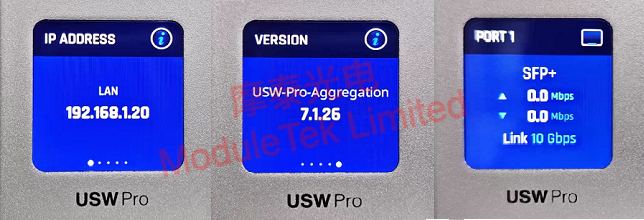 Viewing Switch Version, LAN IP Address, and Port Status