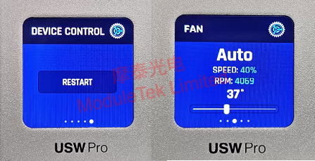 Adjusting Switch Fan Speed and Rebooting