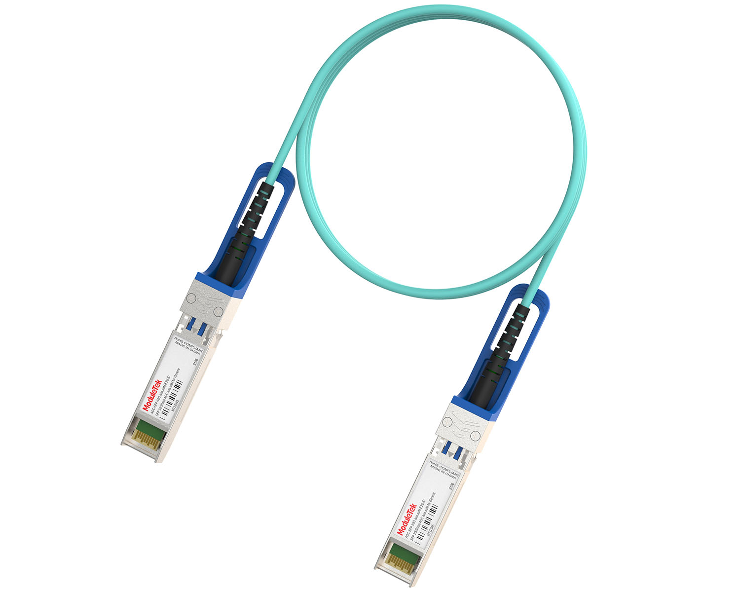 10G Active Optical Cable, SFP, Gen 3 Housing
