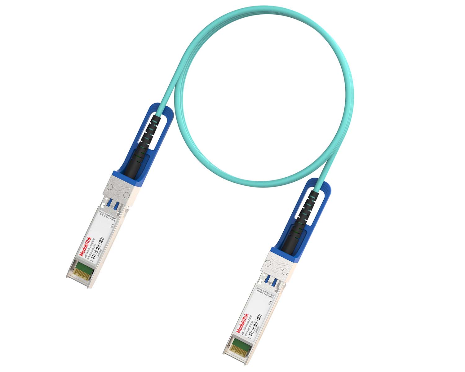 25G Active Optical Cable, SFP, Gen 3 Housing