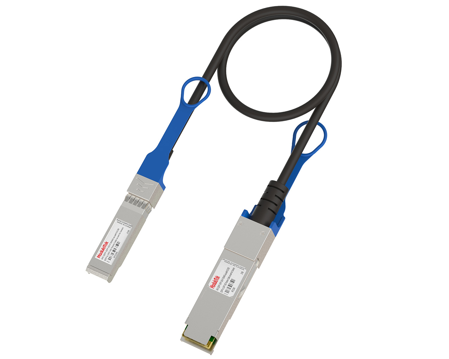 40G Passive Breakout DAC, QSFP to 1×SFP