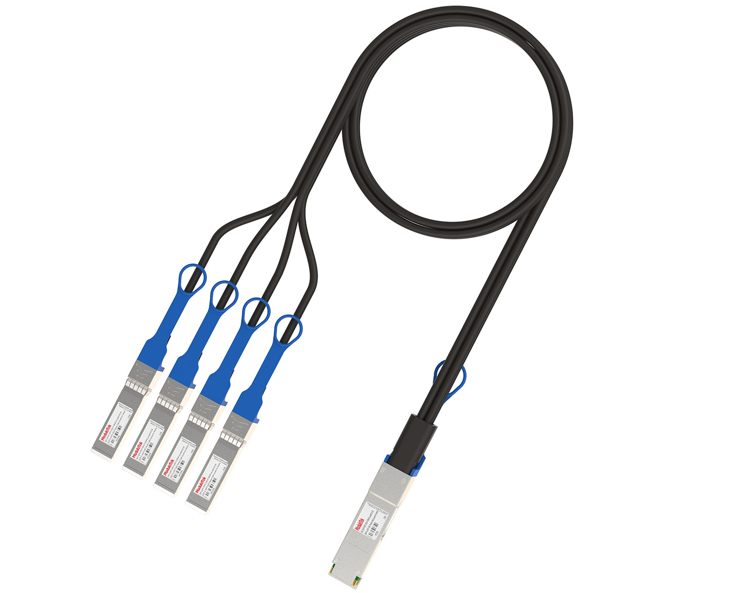 100G Passive Breakout DAC, QSFP to 4×SFP