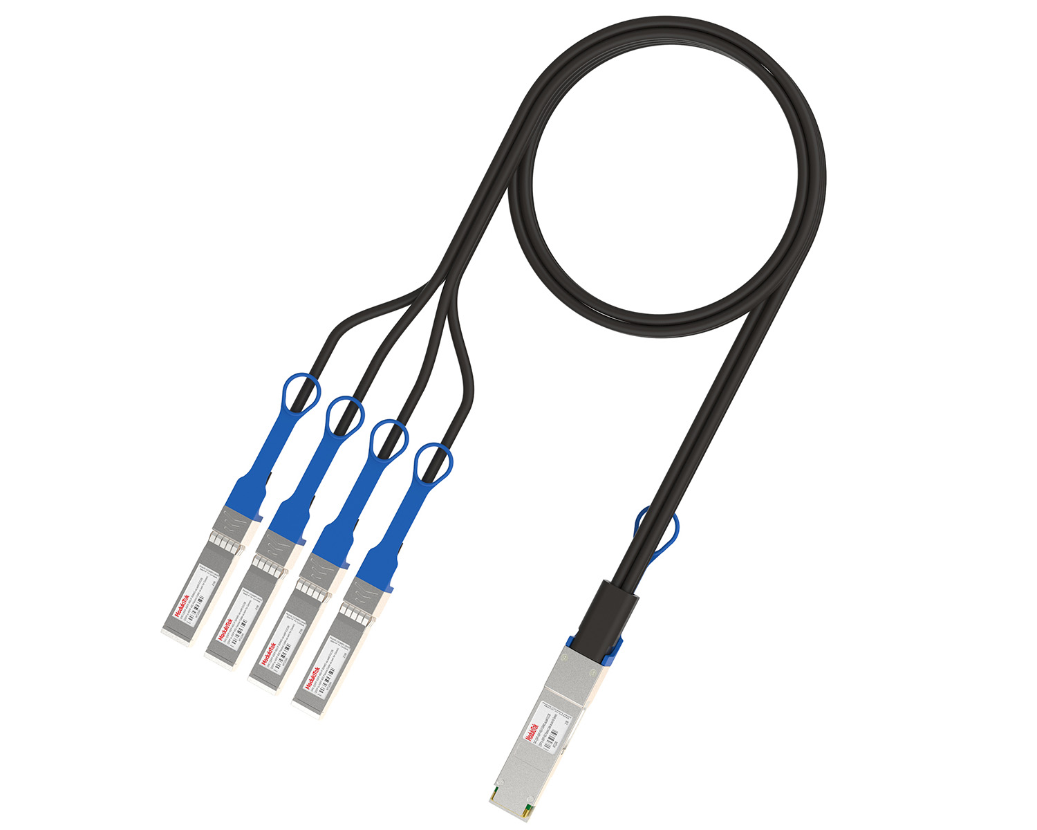 40G Passive Breakout DAC, QSFP to 4×SFP