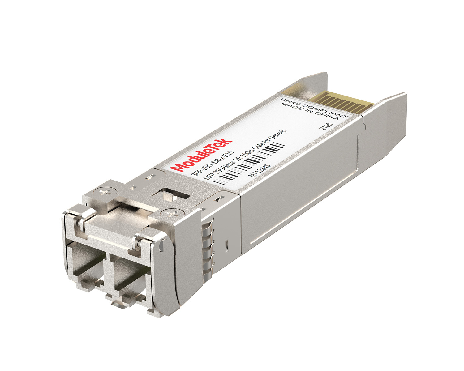 25G SFP SR 100m Drop-Down Unlocking 
